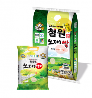 철원동신미곡처리장 두루웰철원오대쌀,오대현미4KG+두루웰철원오대쌀10KG[철원동신미곡DMZ쌀]