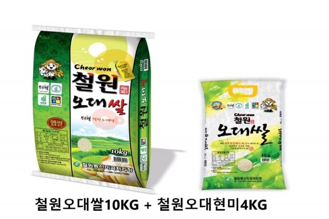 강원더몰,[철원동신미곡 25년산DMZ햅쌀]4KG두루웰철원오대쌀 (천혜의 자연을 담은쌀)